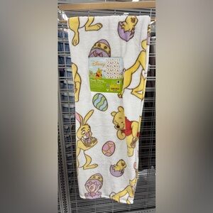 DISNEY’S WINNIE THE POOH WHITE EASTER BLANKET WITH RABBIT PIGLET